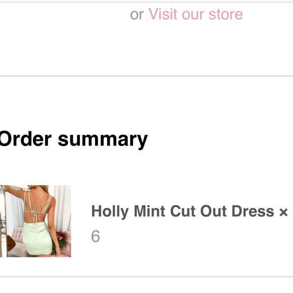 Holly Mint Cut Out Dress - Picture 8 of 8